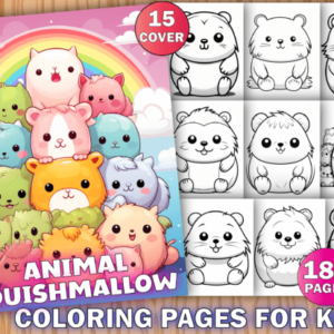 Squishmallows Coloring Pages for Kids