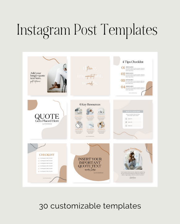 Instagram Post Templates